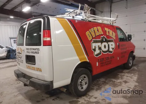 2015 Chevrolet Express 2500 Work Van from USA, damaged, VIN 1GCWGFCF4F1202500